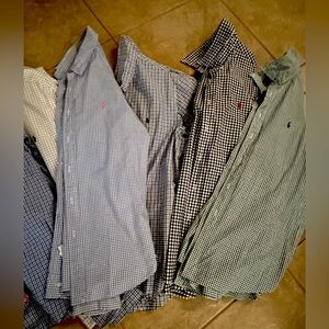 Polo Dress Shirts- All 8 included in purchase!!!